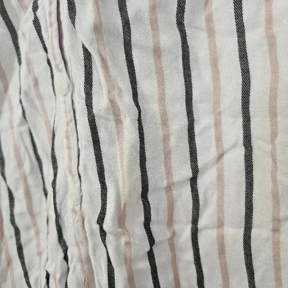 Max studio striped button blouse! - Picture 6 of 6